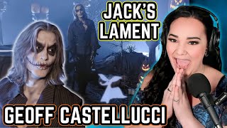 Geoff Castellucci  Jack’s Lament  Opera Singer Reacts [upl. by Menedez685]