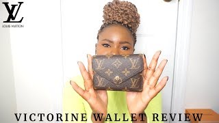 Louis Vuitton Victorine Wallet Review [upl. by Betteanne]