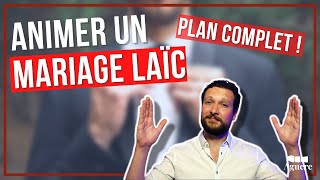 Comment animer un MARIAGE  5 Etapes pour une cérémonie laïque [upl. by Nnyltak]