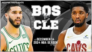 Boston Celtics vs Cleveland Cavaliers Full Game Highlights  Dec 14  2024 NBA Season [upl. by Nodababus982]