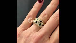 385ct Micro Pave Setting Wedding Ring In Gold [upl. by Ranie846]