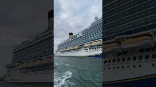 Following Carnival Venezia out of Miami portmiami carnivalcruiseline carnivalvenezia [upl. by Petulah83]