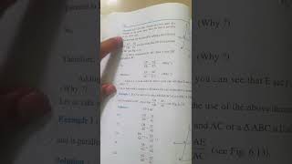 TRIANGLES Important Qns in NCERT  CBSE class 10 Maths [upl. by Chilton]