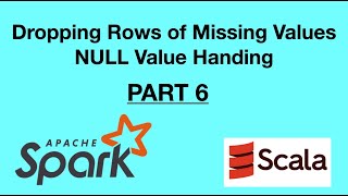 How to drop rows of missing vallues null in sparkDropping Rows of Missing Values NULLHanding [upl. by Aleekahs]