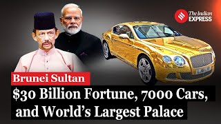 PM Modi Brunei Bruneis Sultan is Worlds Richest Monarch with A Palace and Largest Car Collection [upl. by Elliven644]