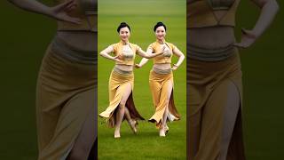 Two beautiful women in the countryside with magical dance atg americagottalent dance [upl. by Haslett]