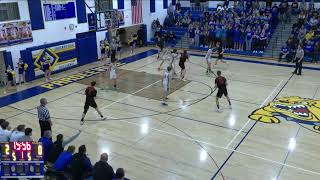 Pardeeville vs Poynette High School Boys Varsity Basketball [upl. by Bilek]