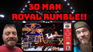 You Wont Believe Who Wins This 30 Man Royal Rumble in WWF Wrestlmania X 64 Mod of WM 2000 [upl. by Bradway749]