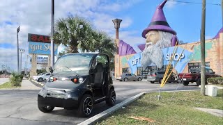 Exploring Hwy 192 In Kissimmee On My New Golf Cart  Weird Places  Sewage Leaks amp Empty Buildings [upl. by Canale724]