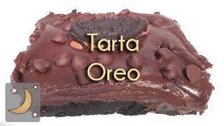 Tarta Oreo puro Chocolate sin Horno  Receta de torta con galletas Oreo [upl. by Montanez]