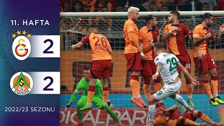 Galatasaray 22 Corendon Alanyaspor  11 Hafta  202223 [upl. by Leiahtan]