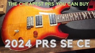 PRS SE CE review  The most affordable PRS Se you can buy but is it worth it [upl. by Ahseekan]