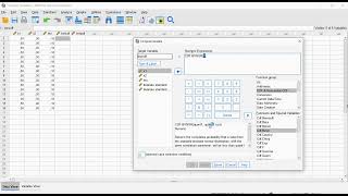 SPSS  Bivariate Normal Distribution [upl. by Eidoc]