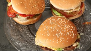 Recette hamburger fait maison simple et rapide [upl. by Ricki]