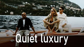 Why Quiet Luxury Became The Biggest Fashion Trend  Old Money [upl. by Pages]