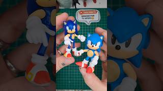 COMPRÉ a SONIC de la PELÍCULA unboxing art manualidades shorts videogames sonic arte custom [upl. by Berkie]