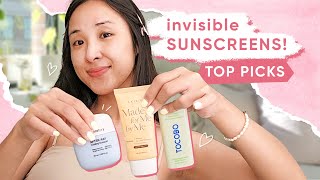 Best NEW invisible amp lightweight Korean SUNSCREENS 🥰 For ALL skin types 2024 [upl. by Clarey]