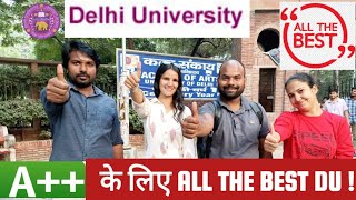 DU Latest Update Students Expecting the Best Grade For DU ll NAAC Team Visited Delhi University [upl. by Berhley564]