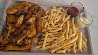 Escalopes de poulet à Airfryer [upl. by Sayed]