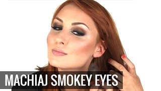 Machiaj Smokey Eyes  tutorial stepbystep pentru un machiaj de seara profesional [upl. by Atteiluj]