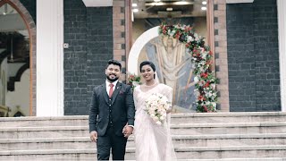 Zack amp Maria Wedding video  St Francis church KaloorAnugraha auditorium [upl. by Dazhahs]