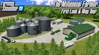 Millennial Farmer MF Farms  Map Preview  Farming Simulator 22 [upl. by Christophe]