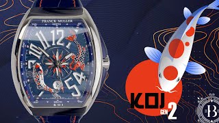 Franck Muller Vanguard Automatic KOI Gen 2 V45 YT SC DT AC BL KOI 2 [upl. by Revolc]