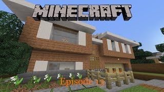 Minecraft  1980s BiLevel House Walkthrough ep 13 [upl. by Friede]