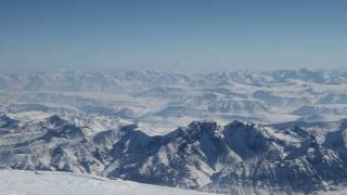 Mt Sanford II Summit and Ski Descent [upl. by Arly450]