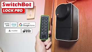 La MIGLIORE SERRATURA SMART con ALEXA Recensione SwitchBot Lock Pro [upl. by Yennor946]