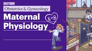 Maternal Physiology OBGYN  Sketchy Medical [upl. by Jenine]