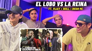 MARITHEA vs LOBO ESTEPARIO 💣 EN VIVO Ft VIJAY SKILL Y DIEGO MC [upl. by Eidoj649]