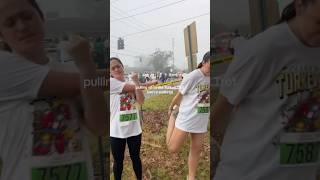 turkey walk⁉️🏃‍♂️🦃✨ thanksgiving relatable 5k run turkeytrot viral trending funny fyp [upl. by Eseuqcaj807]