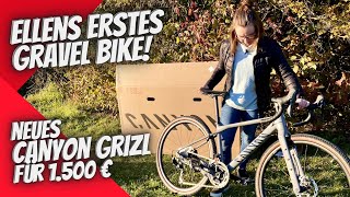 Endlich neues CANYON GRIZL 6 € 1499  Unboxing Aufbau amp 1 Eindruck [upl. by Ilrak]