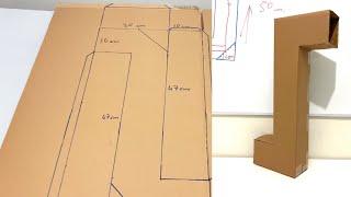 How to Make a Periscope with Cardboard and Mirror  Super Easy DIY [upl. by Poucher]