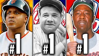 Ranking Top 25 MLB Players of All Time [upl. by Cung810]