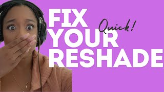 How to fix your ReShade on thesims4 [upl. by Aissatan]