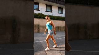 Running Man Tutorial 👟 shorts shuffle dance [upl. by Orpah]