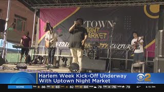 Harlem Week kicks off with Uptown Night Market [upl. by Tadio]