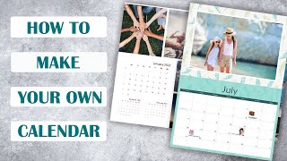 How to Make Your Own Calendar with Photos and Holidays [upl. by Valora]