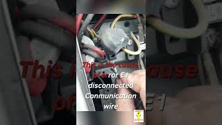 Koppel E1 Error how to check and REPAIR [upl. by Ocinom]