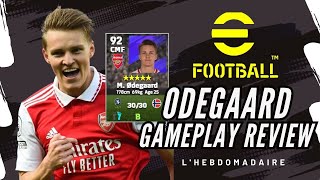 eFootball 2022  MARTIN ODEGAARD PLAYER REVIEW  LE CREATEUR LOWCOST IDEAL  2 [upl. by Ayhdnas]