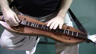 Folkcraft® Instruments Mountain Dulcimer Demonstration [upl. by Thanos]