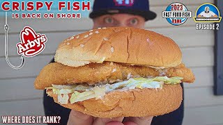 Arbys® Crispy Fish Sandwich Review 🐟🥪  2023 Fast Food Fish Sandwich Rankings  theendorsement [upl. by Liba]