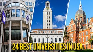 24 Best Universities in USA [upl. by Hyacinth]