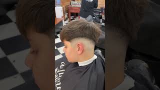 Fade alto comprimido 💈 barbershop highlights [upl. by Binnings394]