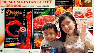 Makan All You Can Eat Kintan Buffet Sampai Kenyang  Harga Paket Kintan Buffet 2021 [upl. by Cochard997]