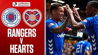 Rangers 31 Hearts  Steven Gerrard’s men end Jambos unbeaten streak  Ladbrokes Premiership [upl. by Ahtnicaj172]