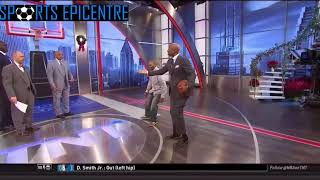 Charles Barkley Hits Shaq Than Runs Like A Bi  Inside The NBA [upl. by Delmer367]