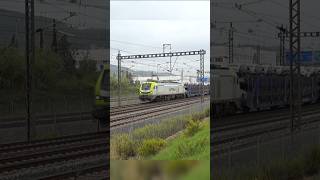 Tren transporte automoviles Schwertberg Austria  Barcelona [upl. by Currie]